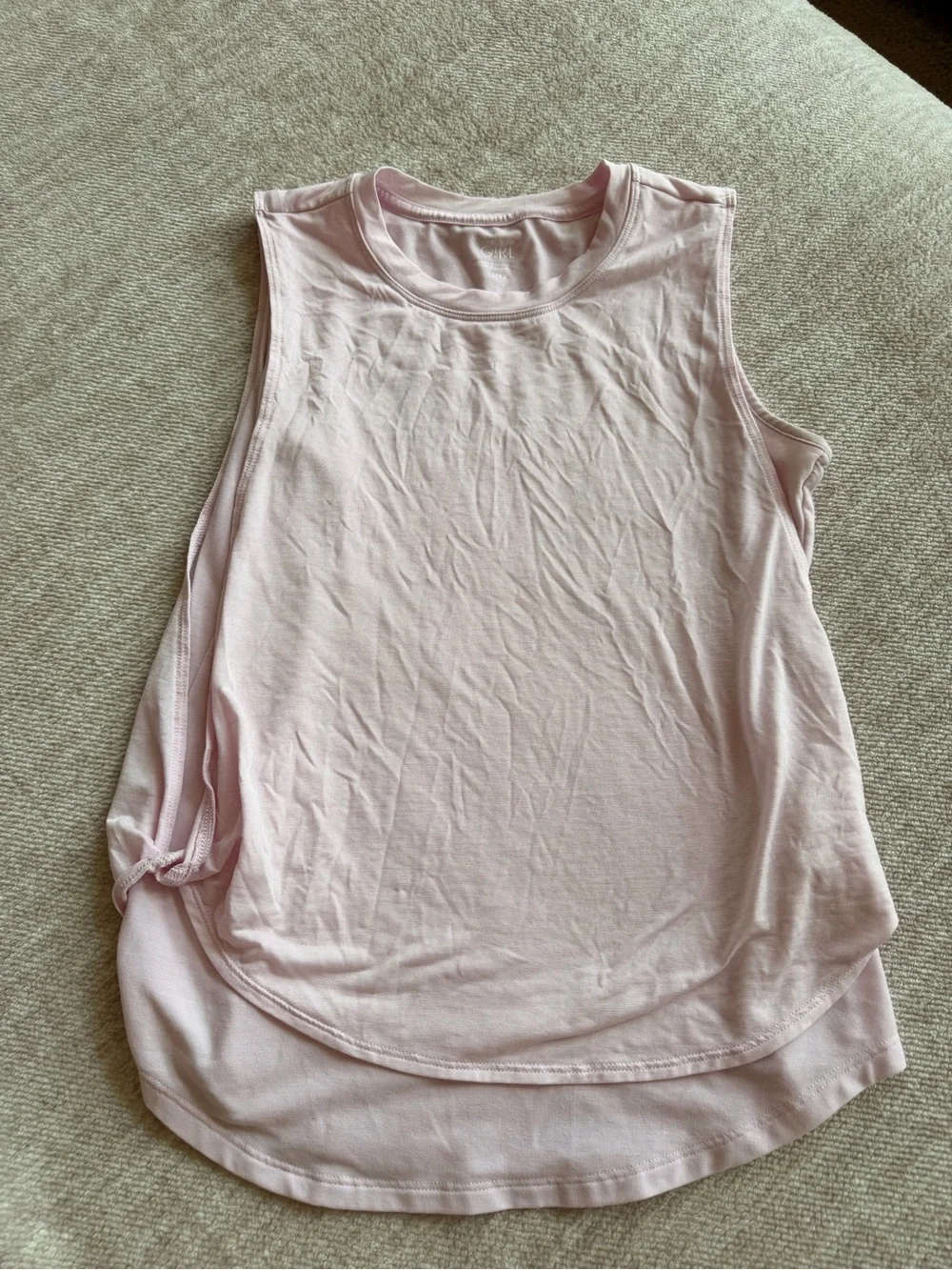 Athleta Pale Pink Muscle Tank